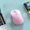 1600DPI Macaron Wireless Mouse Noiseless Colorful Wireless Mouse  Pad Computer PC Laptop