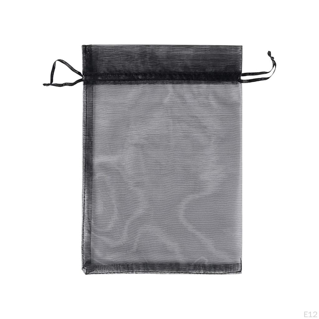 100 Protection Bags, Fruit Mesh Bags with Drawstring,