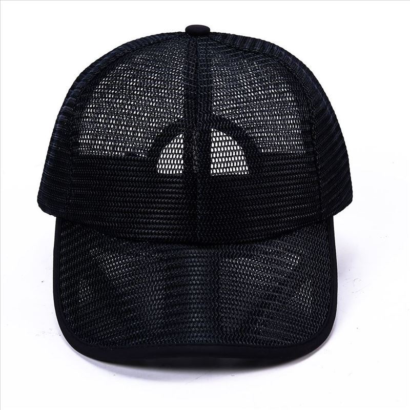 Small Head Mesh Cap Breathable Baseball Casual Fashion Trend Women's Hat Size Men's Solid Color Summer