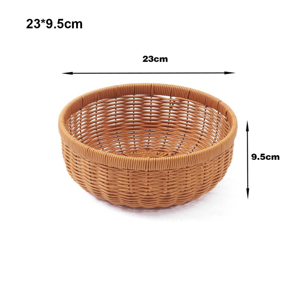 

Плетеный ротанговый поднос для хранения в руках Свадебное хранение конфет и цветов Style 1 23*9.5cm