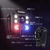 Caméra corporelle Caméra d'action Caméra portable Type phare Caméra vidéo Enregistrement 1080p Étanche Phare pour sports de plein air Caméra Rechargeable par USB