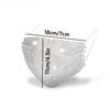 Rhinestone Decor Protection Face Mask, New Arrival Lightweight Breathable Mask for Men & Women, Sparkly Daily Dust Mask