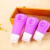 Silicone Dispensing Bottle Set with Large Suction Cup - Portable Liquid Crafts & Cosmetics Solution