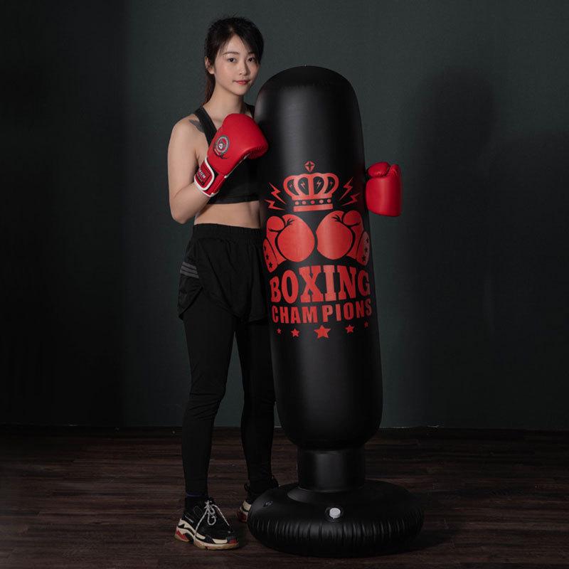 Water-Filled Inflatable Punching Bag for Home Training - Adult & Children's Toy