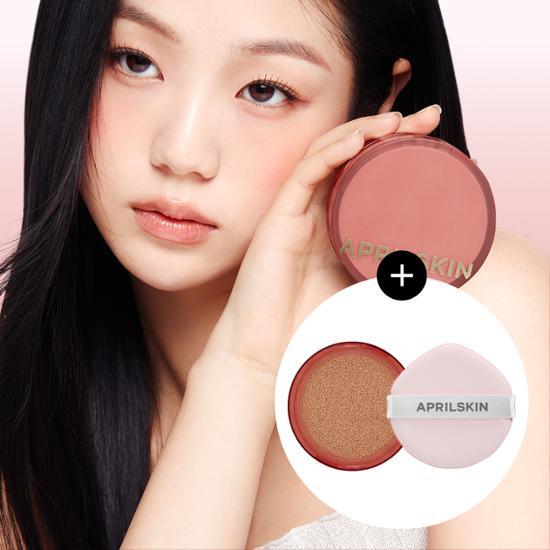 

[Добавлен новый цвет] Подушка April Skin Hero, корейская косметика, KPOP No. 21 (light beige)