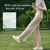 Jiaoxia Women's Cool Wide-Leg Sun Protection Pants