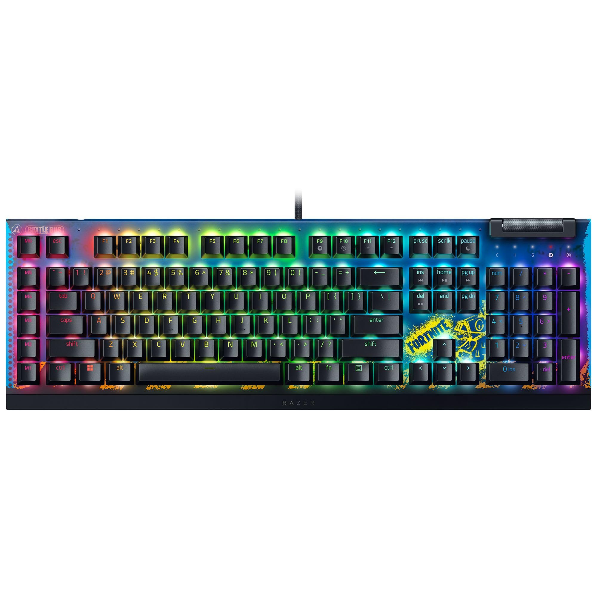 

Ігрова клавіатура FORTNITE Razer Razer BlackWidow V4 Гарантований продукт агента]