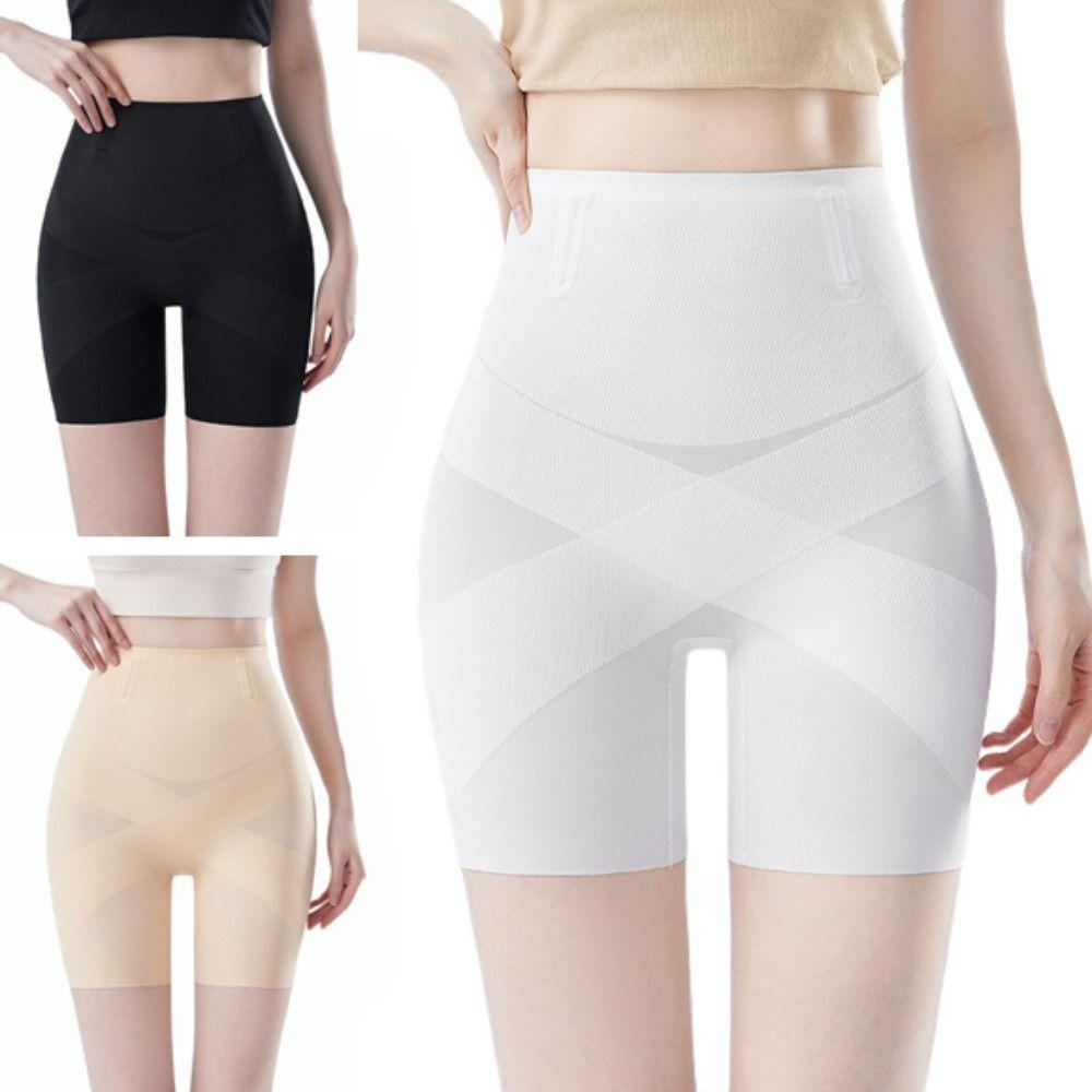 High Waist Butt Lift Shaper Thin Tummy Control Briefs Casual Slimming Seamless Panties  Women