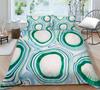 Marble 3D Digital Printing Quilt Cover Pillowcase Two Three Piece Set Polyester