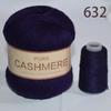 6 ovillos de lana de cachemira suave y cálida duradera vibrante lote de lana suave y gruesa manualidades DIY total 300g+120g