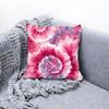 Casual Tie Dye Pattern Design Cushion Cover Premium Comfort Reversible Pillow Cove In One Design for Any Room  Car Interior