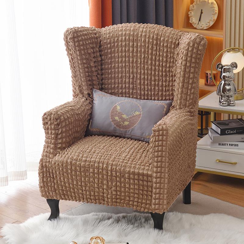 

Bubble Yarn Single Sofa Cover Cover Elastic All-inclusive Tiger Bench Cover Slip-resistant Home Chair Cover Space-saving Sofa Chair Cover 95*80*69 cm