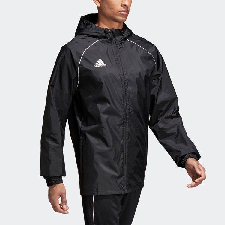 Adidas Jackets Men's Black Hooded Moderate Other CE9048