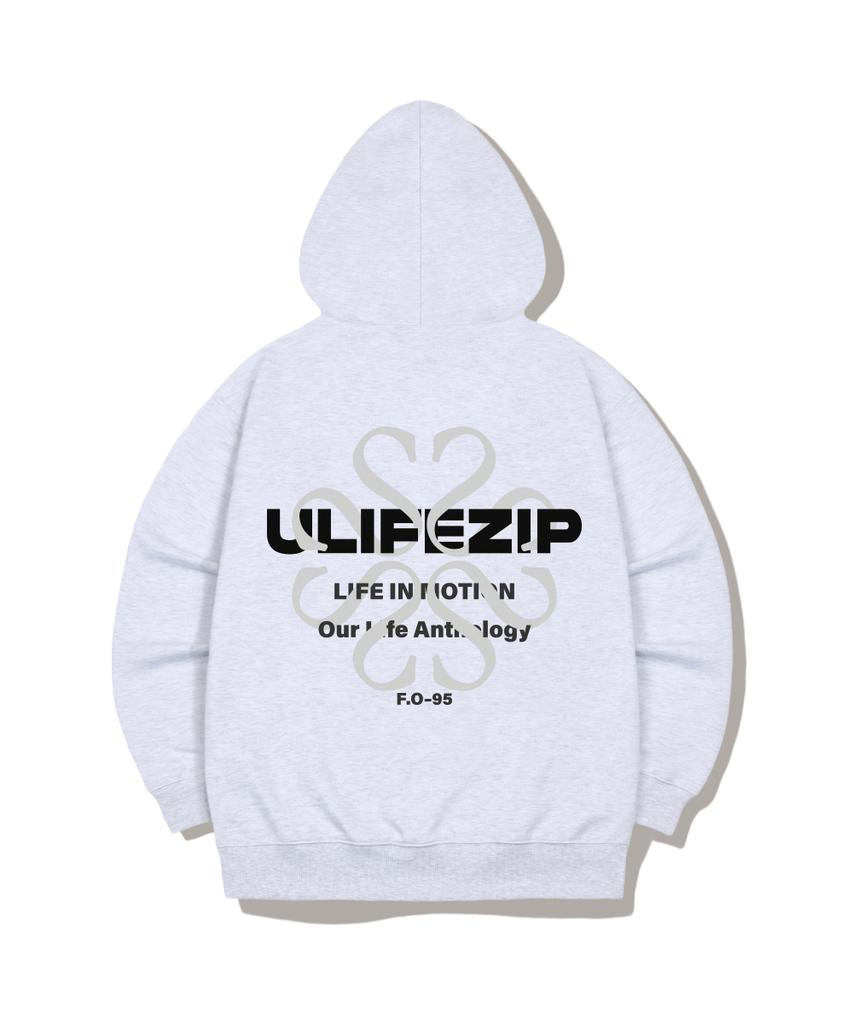 Anthology Track Oversized Hoodie 4 Colors [Ulzi_8003]