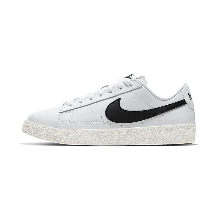 

Nike Blazer Low GS Белые Черные Детские Кроссовки Sail Gum-Светло-Коричневый CZ7106-101