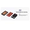 Magnetic Push Card Mechanical Slider Three Layers Pushing Plate Coin EDC Alloy Stress Relief Toy AntiStress Fidget Decompression