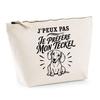 Toiletry Bag - PLANETEE - I Can't Minimalist - Beige - 100% Cotton - 3 L