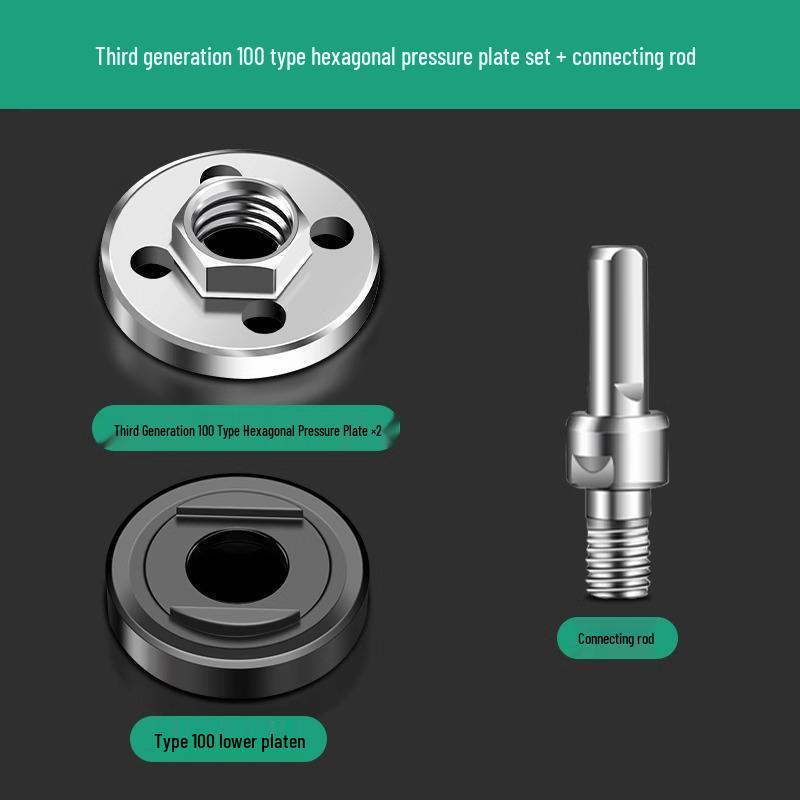 Universal Flange Cover & Nut for Angle Grinder Polishing and Cutting