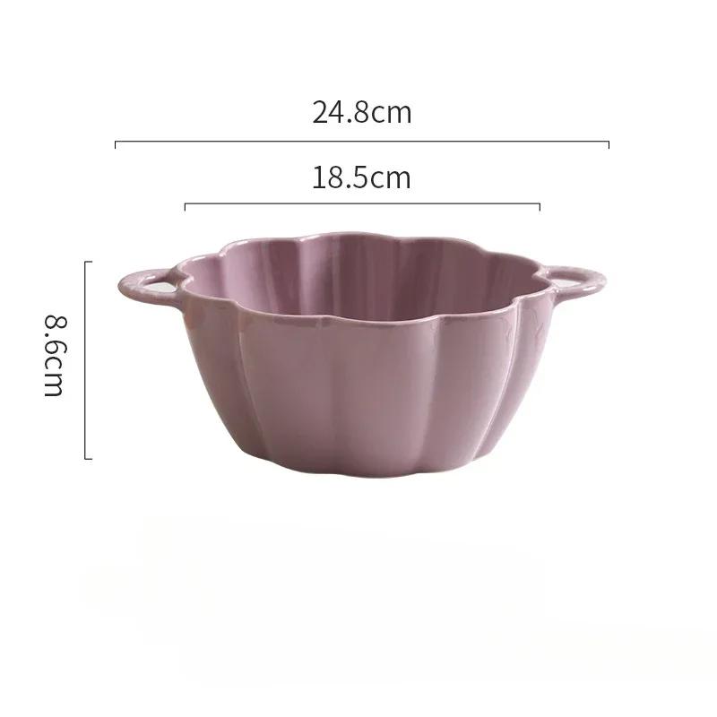 Kitchen Supplies Ceramic Tableware Ramen Bowl Home Utensils for Hospitality Ceramic Dishes to Eat Bowls for Food Noodle Rice Bar