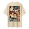 Hot Sale Demon Slayer Japanese Hot-blooded Anime Classic Loose Casual Oversized Short-sleeved Comfortable Soft Cotton Summer New Tee Oversized Top