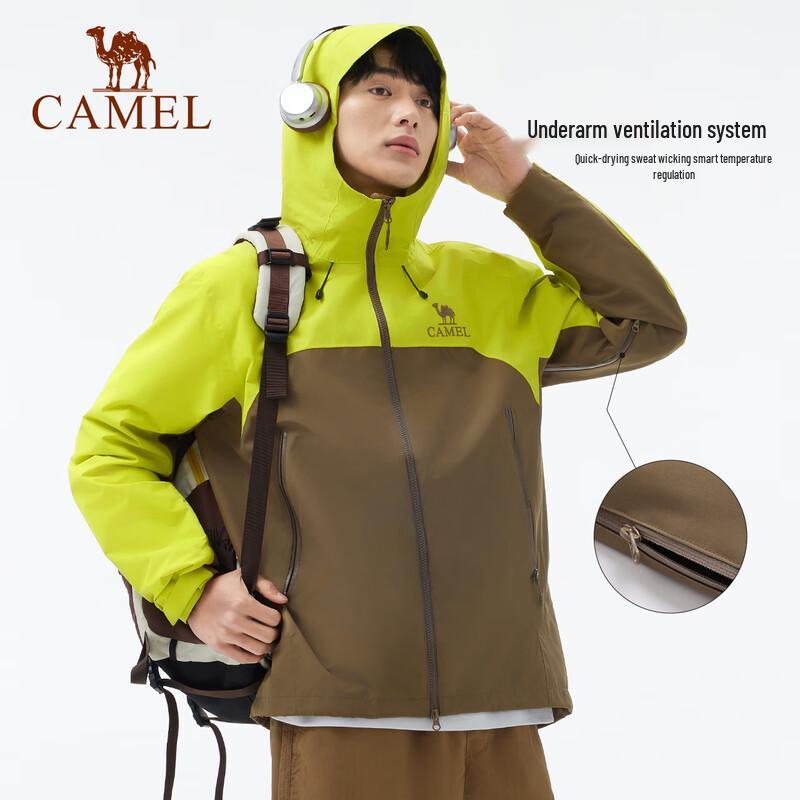

Camel Men s 3-Proof Outdoor Mountaineering Jacket 2XL