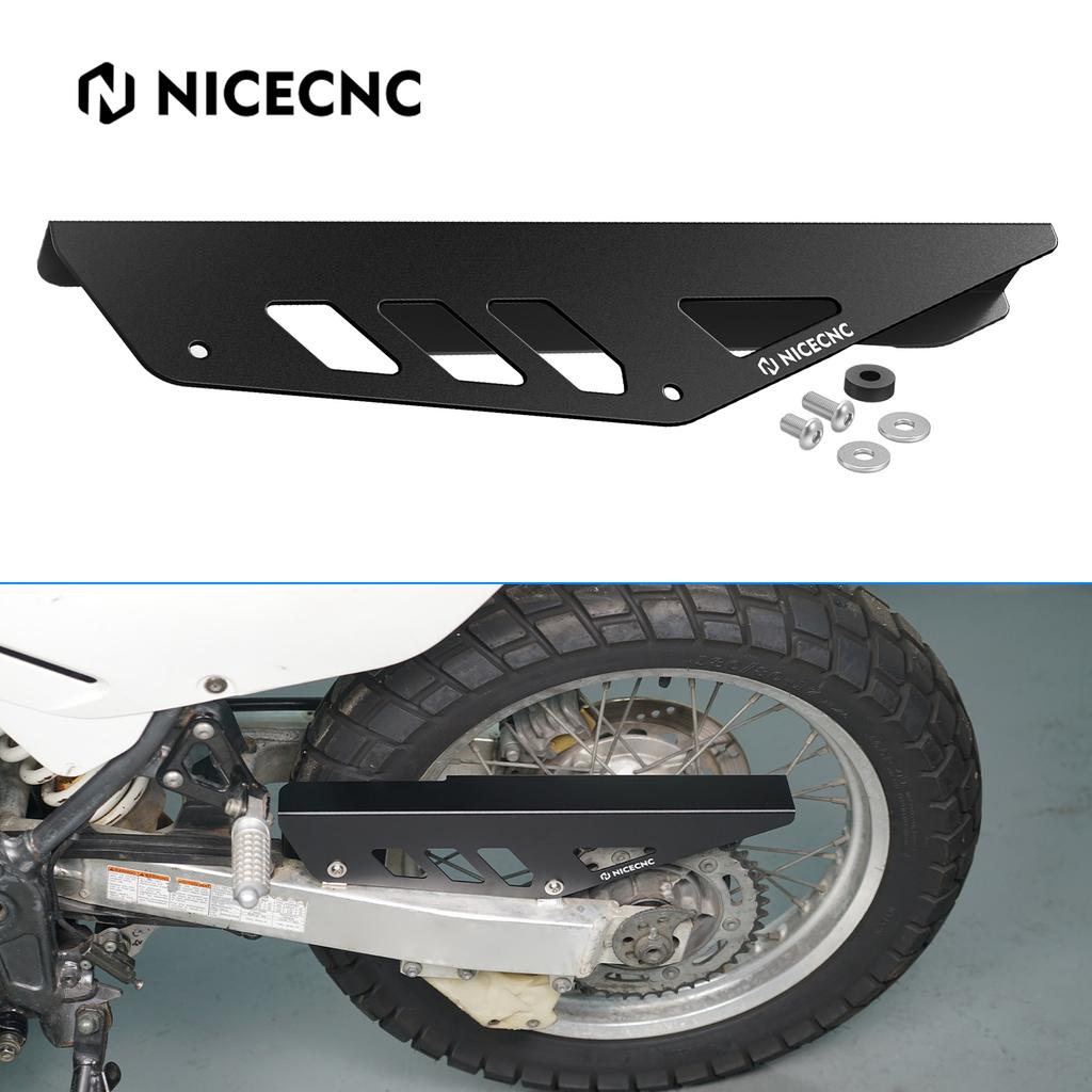 For Suzuki DR650 S SE Chain Protector Case Aluminum Chain Guard Cover for DR650S DR650SE 1996-2024