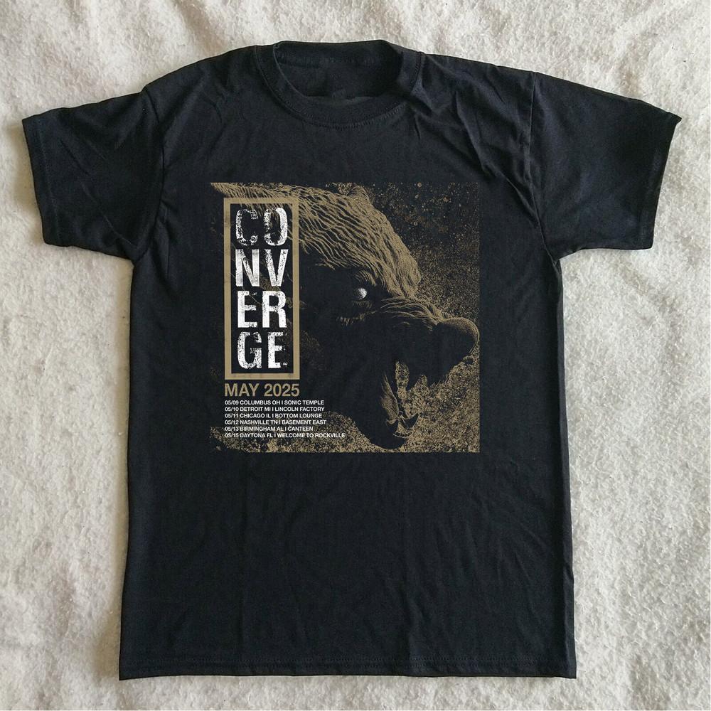 Converge Band US Tour dates in May T Shirt  Unisex T-Shirt XXL