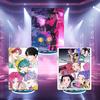 K-pop Demon Hunters Desktop Ornament Hunters Boys Group Figure Acrylic Stand Cartoon Ornaments Anime Po Frame