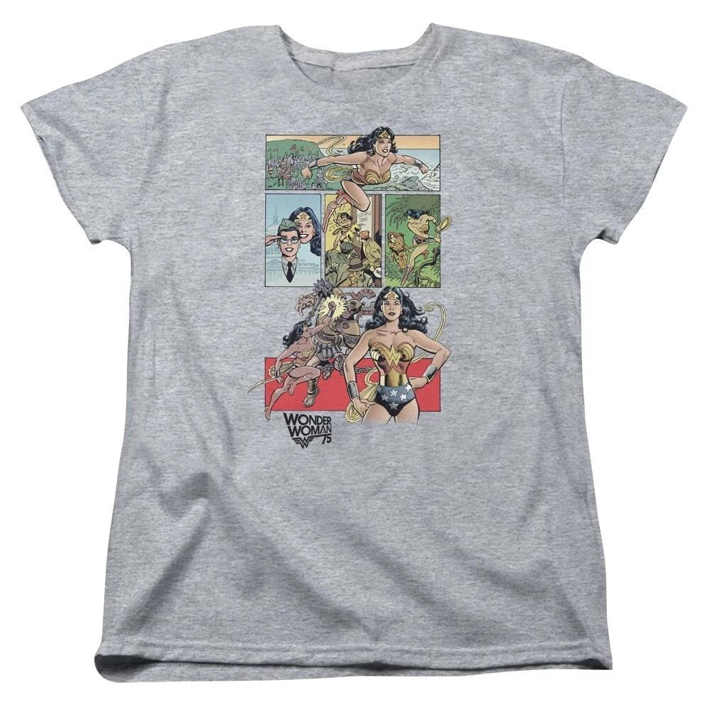 Wonder Woman  WW75 Comic Page  Women s T-Shirt 4XL