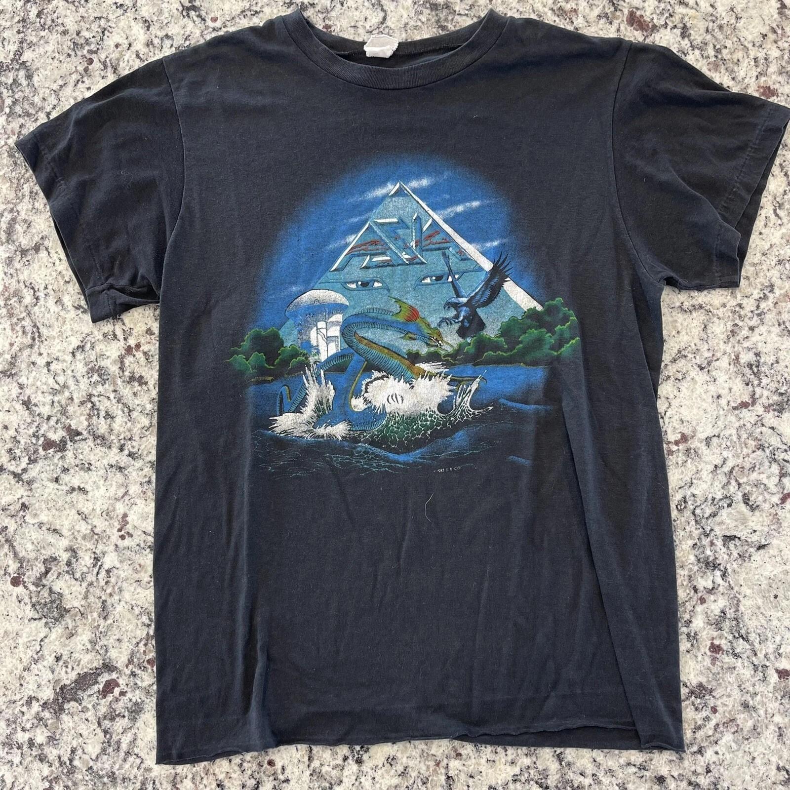 Popular Alpha (1983) Asia Band Cotton All Size Tee U84.57 S