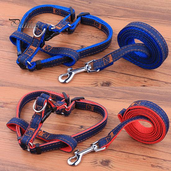 Dog Leash Home Pet Puppy Adjustable Traction Chest Strap Rope Harness Belt Walking Hand