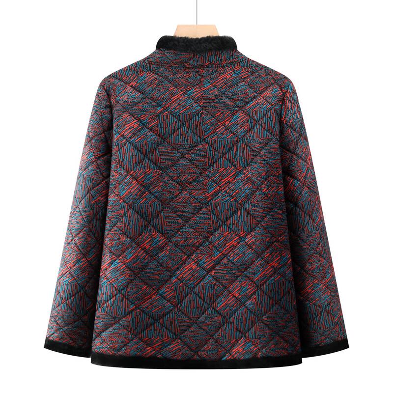 Hodo Women's Floral Padded Winter Jacket