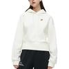 Fila Fusion Uniform Knitted Hoodie Cotton Casual Sweatshirt Women tops T11W345208F-WT