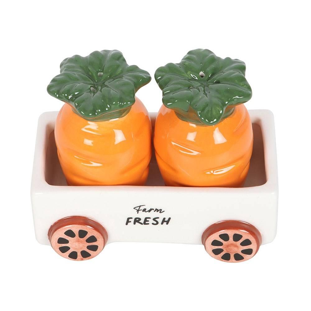 Something Different Carrot Salt and Pepper Shakers Set