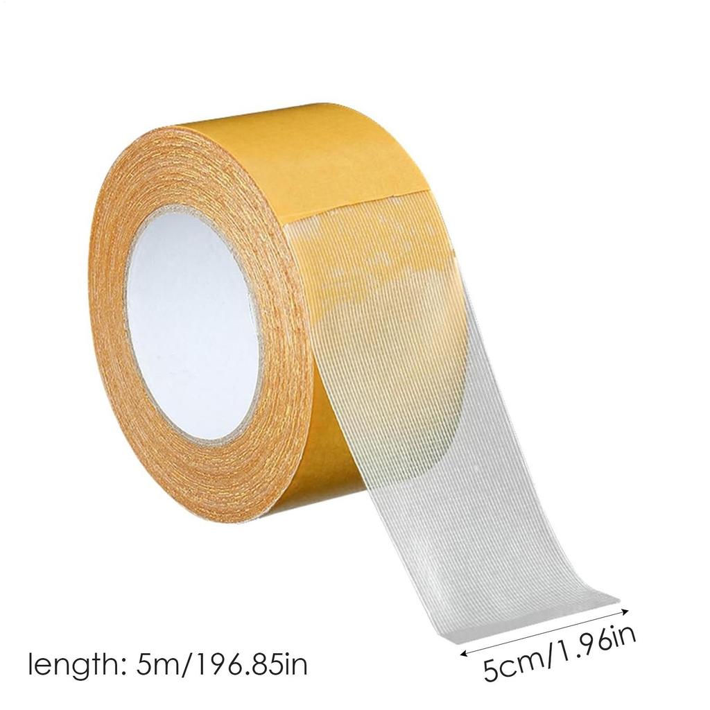 Heavy Duty Double Faced Tape Adhesive Tape Double Stick Tape 1 Inch X 16.1 Feet Double Sided Two Way Tapes Sticky Mounting Tape