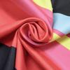 European and American summer new striped slim-fit red large-size fat woman fashion dress women's clothing