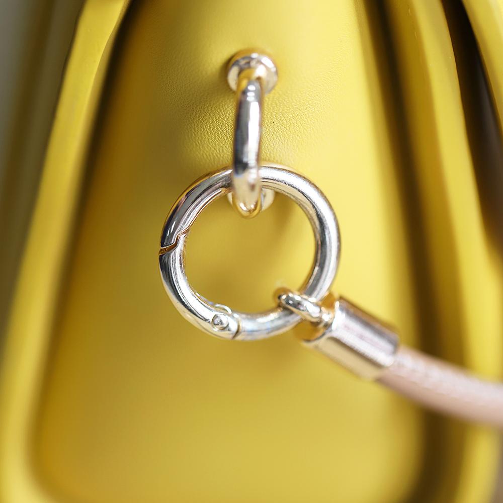 5/10Pcs Metal O Ring Spring Clasps Openable Round Carabiner Keychain Bag Clips Hook Dog Chain Buckles Connector For DIY Jewelry