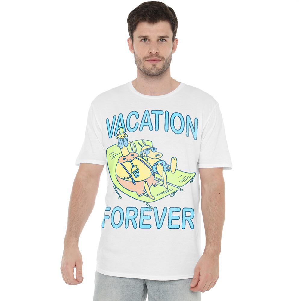 RockoÂ´s Modern Life Mens Vacation Forever T-Shirt
