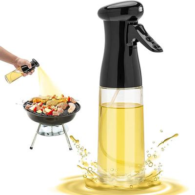 LMETJMA Rozpylacz do oliwy do gotowania 200 ml Dozownik oleju Butelka w sprayu na oliwę Mister Rozpylacz oleju i octu JT64