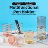 Gold Color Pen Holder Metal Material Makeup Storage Metal Craft Pencil Organizer  Home Decor