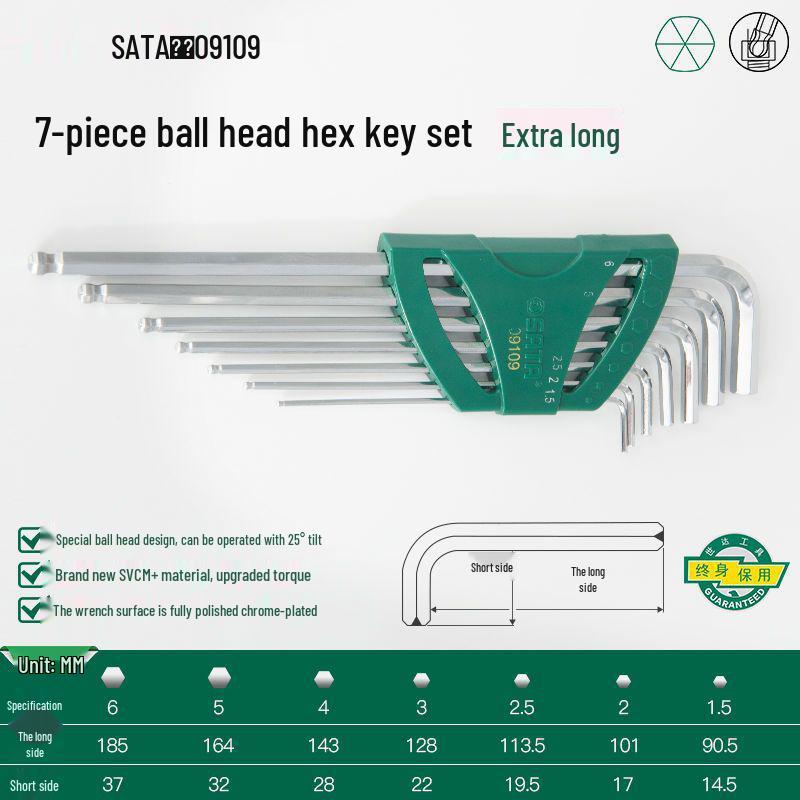 Hexagon Torx Wrench and Screwdriver Set