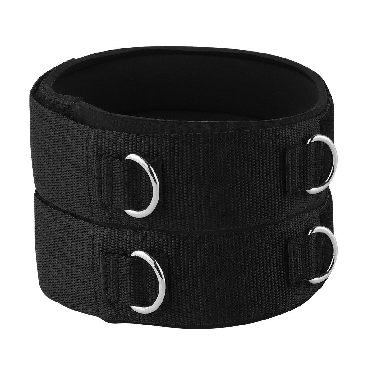 

1 Pair Thigh Strap Neoprene Padded Fitness Legs Cuff Adjustable Strength Training Accessories Speed Exercise for Taekwondo Footb