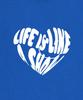 GRAVER [Unisex] Big Life Logo Heart Smile Sweatshirt_Cobalt Blue