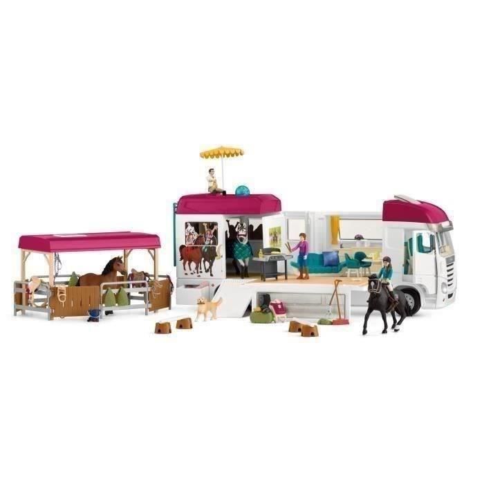 Camping-Car Equestre, schleich 42619 HORSE CLUB - coffret, 227 pieces, des 5 ans