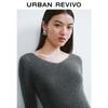 UR Women's Slim Fit V-Neck Knit Sweater