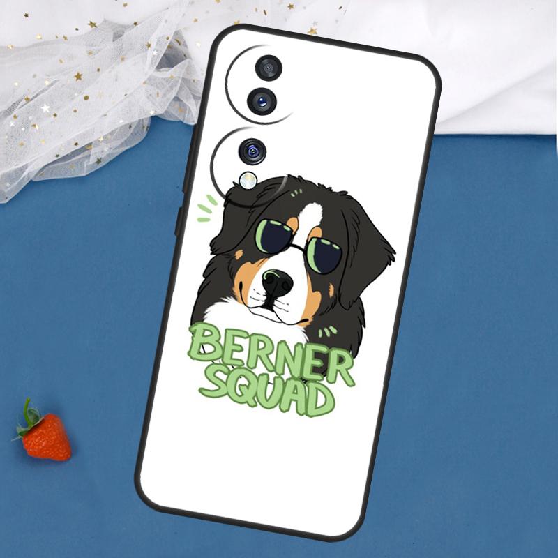 

Funny Bernese Mountain Dog Case For Honor Magic 8 5 6 7 Pro 200 400 50 70 90 Lite Win RT X8c X8b X9a X9b X9c X9d Cover Honor Win