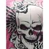 2024 Women's Casual Crew Neck Printed 3D Skull Pattern T-Shirt Summer Fashion Breathable Refreshing High Quality Short Sleeves