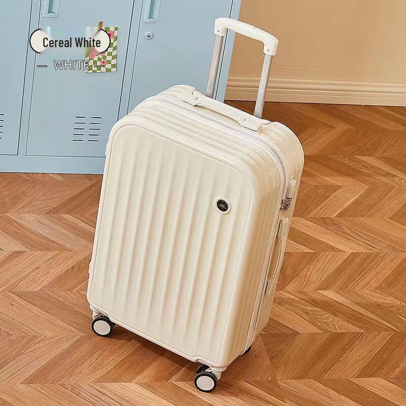 LIDU Fashion ABS&PC Spinner Luggage 24 inch