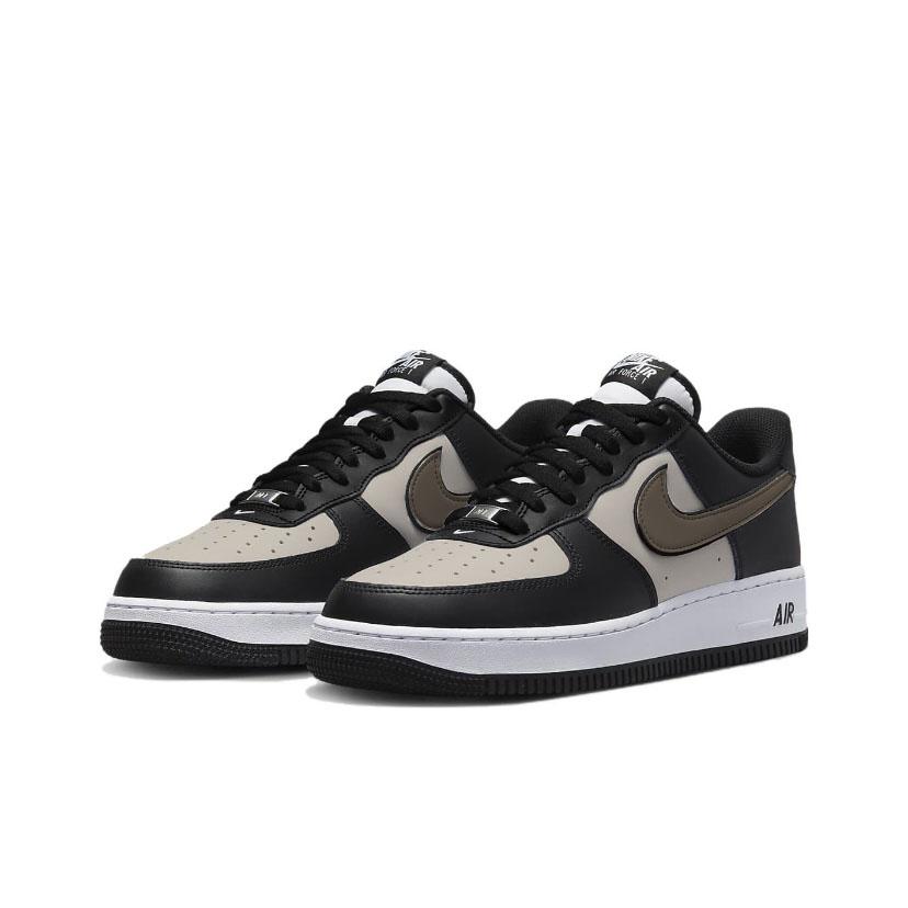 Nike Air Force 1 Abrasion Resistant Low Top Skateboard Shoes Unisex Black DV0788-001(team641-)