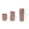 Silicone Makeup Brush Holder Anti-Fall Portable Makeup Brush Case Multifunctional Dust-proof Pen Holder Travel Essentials